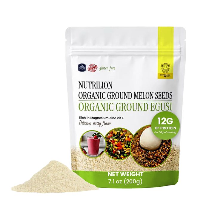 Ground egusi packaging