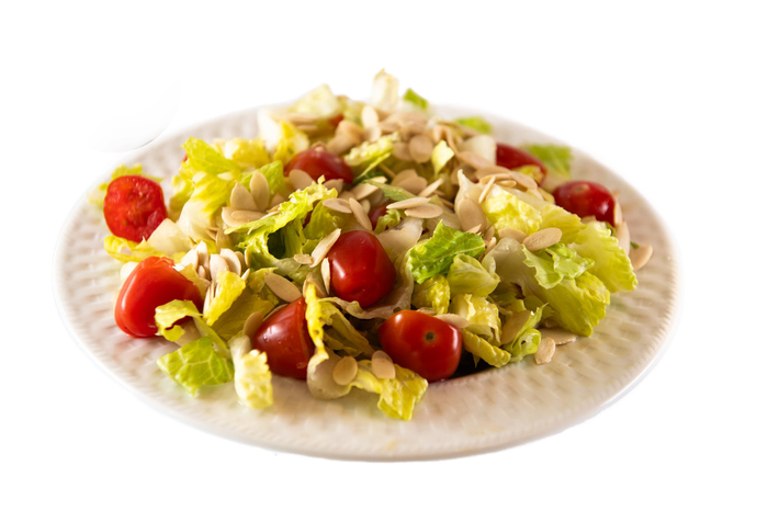 Seed-Topped Garden Salad